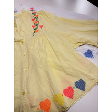 Load image into Gallery viewer, Qnuz Clothing LUX Shirt w embrodery Clothing 22 yellow
