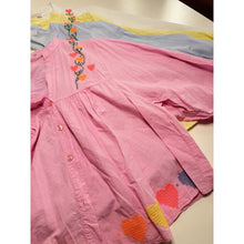 Load image into Gallery viewer, Qnuz Clothing LUX Shirt w embrodery Clothing 42 Rosa
