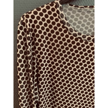 Load image into Gallery viewer, Qnuz Clothing Lace Blouse w 50% Cotton Clothing 63 Taupe

