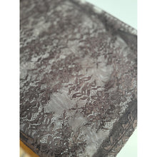 Load image into Gallery viewer, Qnuz Clothing Lace Blouse w smock in neck &amp; Cuff Clothing 606 Choco
