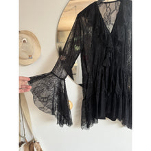 Load image into Gallery viewer, Qnuz Clothing Lace Pants Clothing 99 Black
