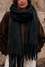 Load image into Gallery viewer, Qnuz Large Scarf Fringes 35 x 210 Scarf
