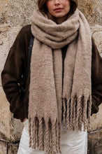 Load image into Gallery viewer, Qnuz Large Scarf Fringes 35 x 210 Scarf
