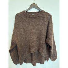 Load image into Gallery viewer, Qnuz Clothing Long sleev Knit Clothing 606 Choco
