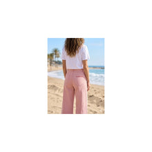 Load image into Gallery viewer, Qnuz Clothing "LovemeLoveYou" Jeans Wide leg Clothing 42 Rosa
