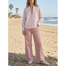 Load image into Gallery viewer, Qnuz Clothing "LovemeLoveYou" Jeans Wide leg Clothing 42 Rosa
