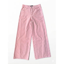 Load image into Gallery viewer, Qnuz Clothing "LovemeLoveYou" Jeans Wide leg Clothing 42 Rosa
