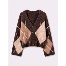 Load image into Gallery viewer, Qnuz Clothing Luksus Cardigan Clothing 60 Marron
