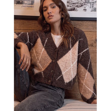 Load image into Gallery viewer, Qnuz Clothing Luksus Cardigan Clothing 60 Marron

