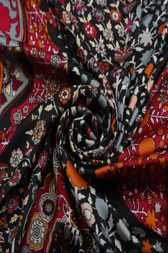 Qnuz Luksus Scarf 140 x 140 cm 30% Silk Scarf