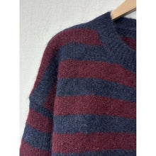 Load image into Gallery viewer, Qnuz Clothing Lux Knit w Stripes Clothing 30 Blue
