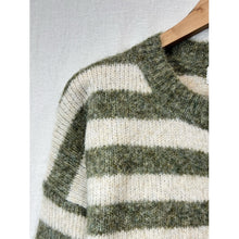 Load image into Gallery viewer, Qnuz Clothing Lux Knit w Stripes Clothing 53 Army
