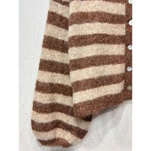 Load image into Gallery viewer, Qnuz Clothing Lux Knit w Stripes Clothing 61 Camel
