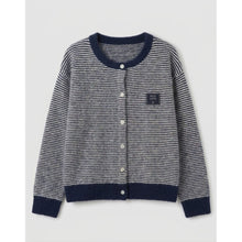 Load image into Gallery viewer, Qnuz Clothing Lux Knit w Stripes Clothing 30 Blue

