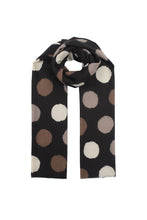 Load image into Gallery viewer, Qnuz Lux Scarf w Dots 20% wool 90 x 190 Scarf
