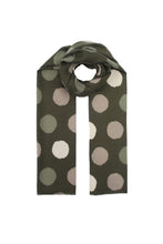 Load image into Gallery viewer, Qnuz Lux Scarf w Dots 20% wool 90 x 190 Scarf
