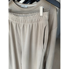 Load image into Gallery viewer, Qnuz Clothing Lux Sweat Pants w pockets Clothing 13 Beige
