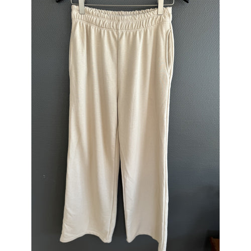 Qnuz Clothing Lux Sweat Pants w pockets Clothing 13 Beige