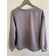 Load image into Gallery viewer, Qnuz Clothing Lux Sweat w print Clothing 98 Dark Grey
