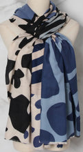 Load image into Gallery viewer, Qnuz Lux scarf 20% wool 80% viscose Scarf

