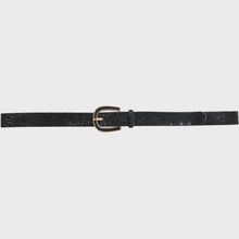 Load image into Gallery viewer, Qnuz Luxus Bling belt 2,50 cm 110 cm Belt 99 Black
