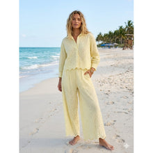 Load image into Gallery viewer, Qnuz Clothing Luxus Bohome Pants Broderi Anglais Clothing 22 yellow

