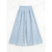 Load image into Gallery viewer, Qnuz Clothing Luxus Bohome Pants Broderi Anglais Clothing 32 pastel Blue
