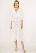 Load image into Gallery viewer, Qnuz Clothing Luxus Bohome dress Clothing 10 White
