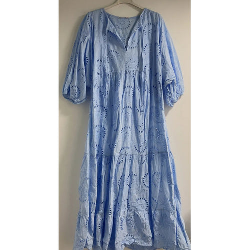 Qnuz Clothing Luxus Bohome dress Clothing 32 blue