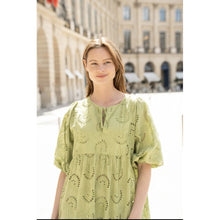 Load image into Gallery viewer, Qnuz Clothing Luxus Bohome dress Clothing 51 Appel green
