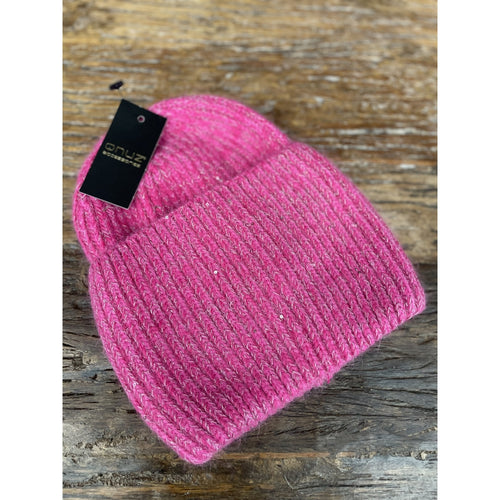 Qnuz Malle Hat/Glove 44 Raspberry