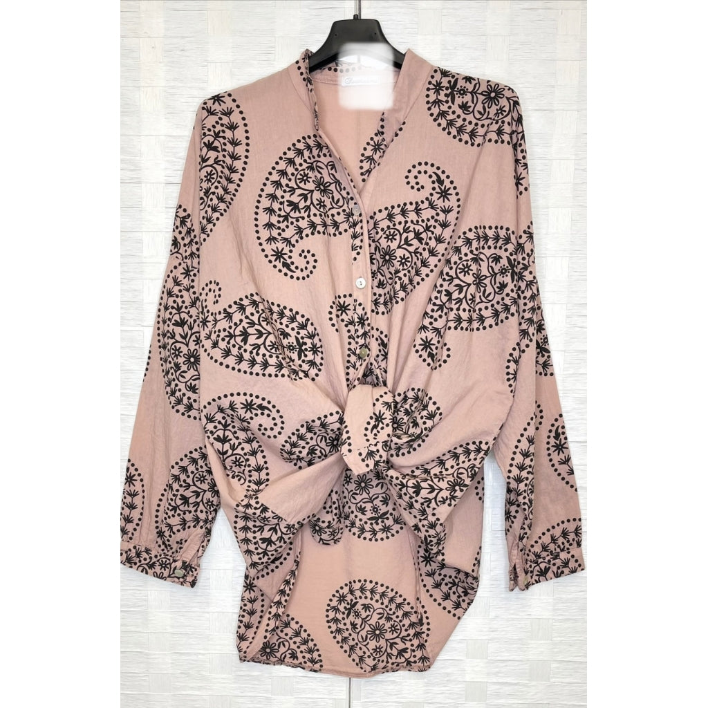 Qnuz Clothing Marese Shirt Clothing 42 Rosa