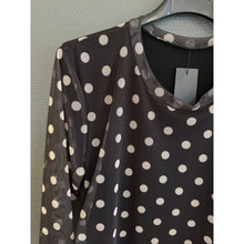 Load image into Gallery viewer, Qnuz Clothing Mesh Dress with lining &amp; DOTS Clothing 606 Choco
