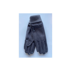 Qnuz Millan Hat/Glove 98 Dark Grey