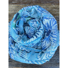 Load image into Gallery viewer, Qnuz Nana Scarf 30 Blue
