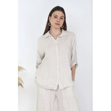 Load image into Gallery viewer, Qnuz Clothing Nynne Shirt Clothing 13 Beige
