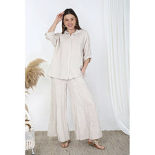 Load image into Gallery viewer, Qnuz Clothing Nynne Shirt Clothing 13 Beige
