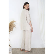 Load image into Gallery viewer, Qnuz Clothing Nynne Shirt Clothing 13 Beige
