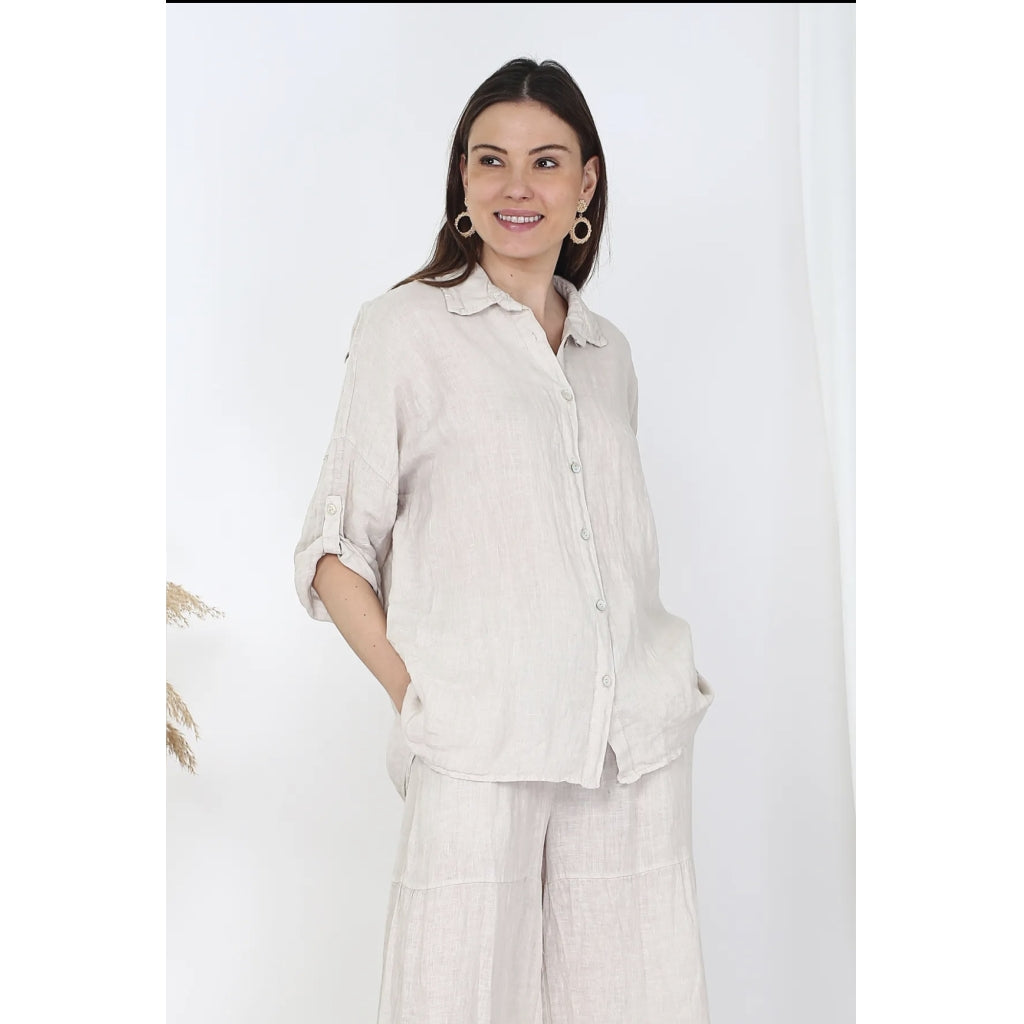 Qnuz Clothing Nynne Shirt Clothing 13 Beige