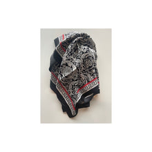 Load image into Gallery viewer, Qnuz Pallet scarf Scarf 99 Black
