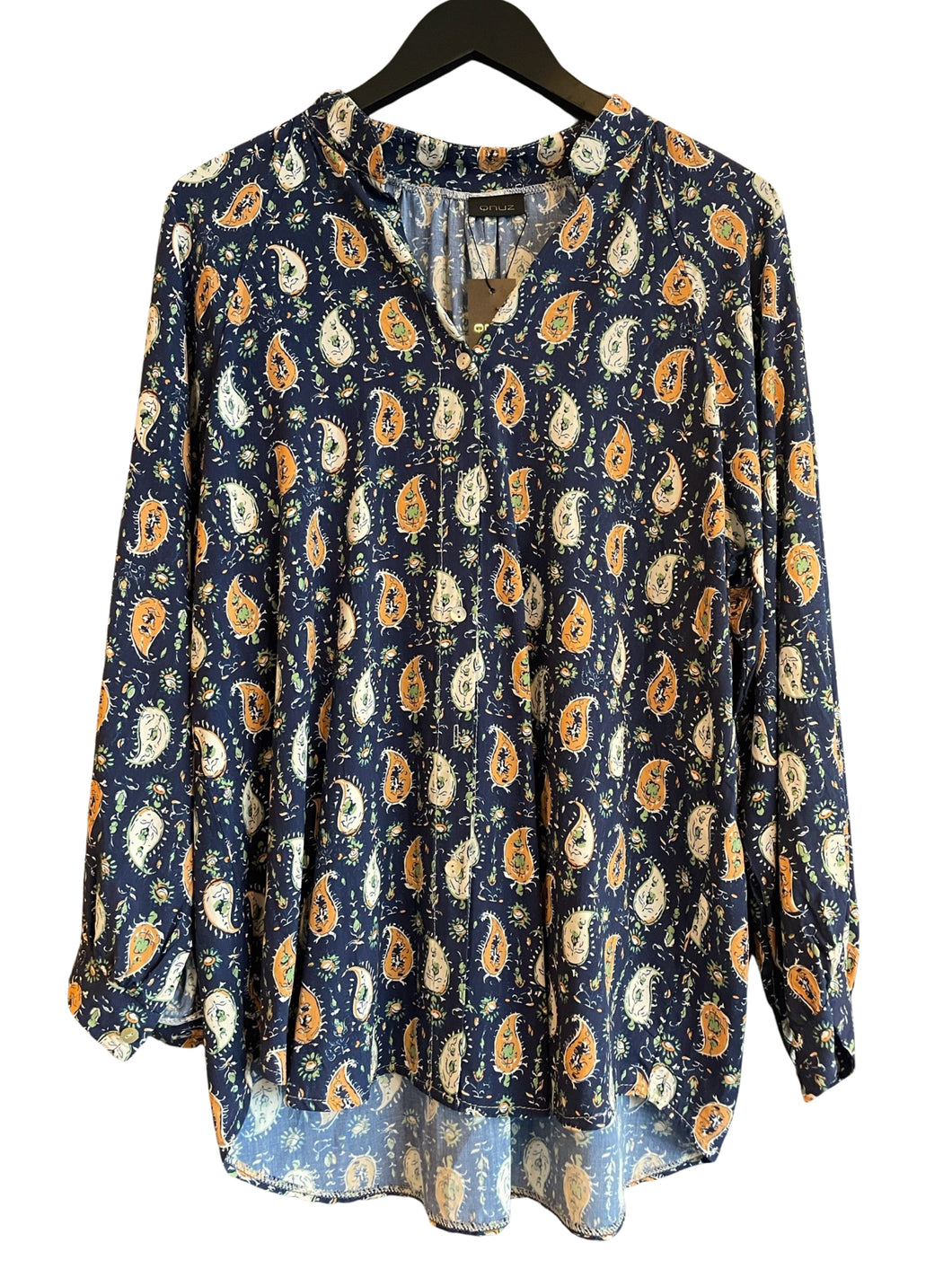 Qnuz Clothing Patti Blouse Clothing 30 Blue