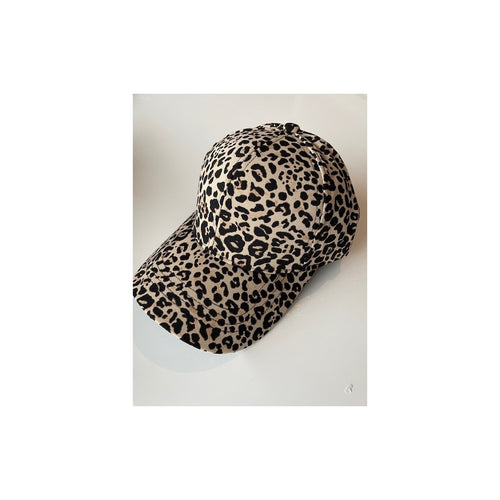 Qnuz Pauli Hat/Glove 64 Leopard