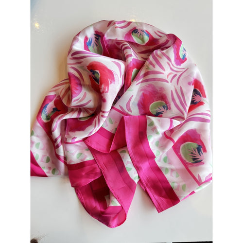 Qnuz Payana Scarf 44 Raspberry