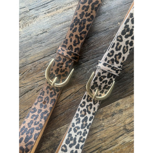 Qnuz Pelle Belt 61 Camel