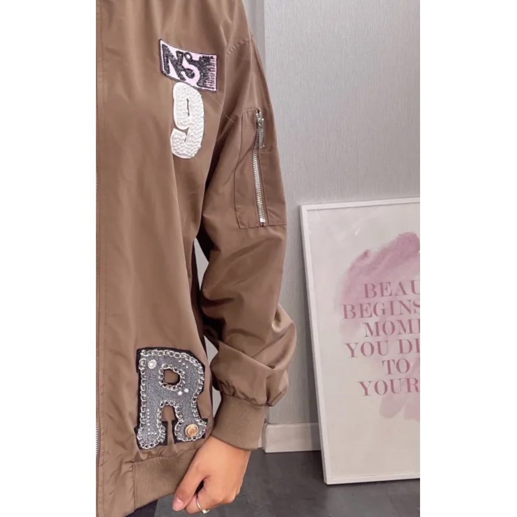 Qnuz Clothing Pilot Jacket Clothing 60 Marron