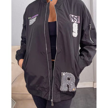 Load image into Gallery viewer, Qnuz Clothing Pilot Jacket Clothing 99 Black
