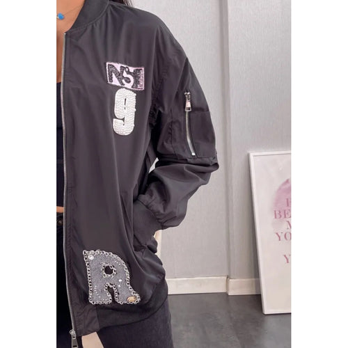 Qnuz Clothing Pilot Jacket Clothing 99 Black