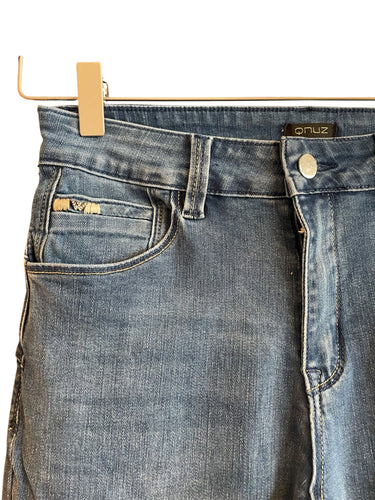 Qnuz Clothing Puk jeans Clothing 33 denim blue