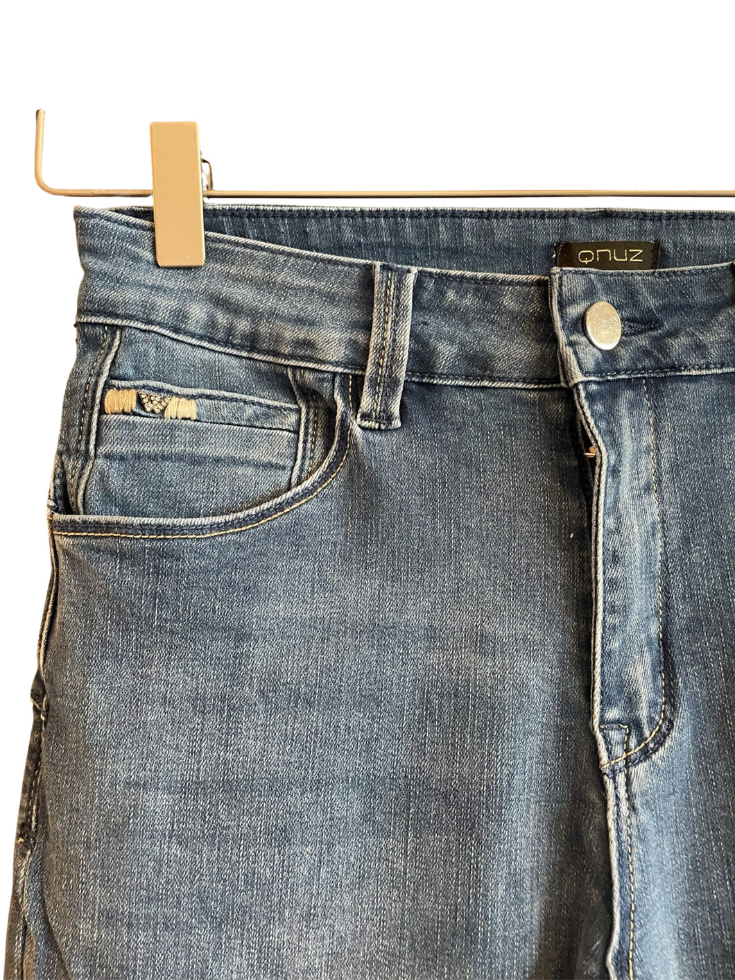 Qnuz Clothing Puk jeans Clothing 33 denim blue