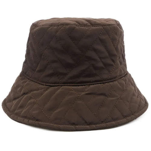 Qnuz Quilted hat Hat/Glove 60 Marron